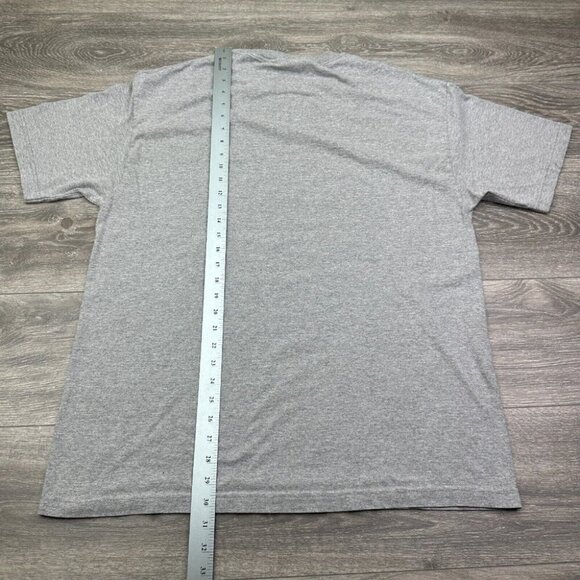 Vintage Dr Seuss T Shirt Men's XL Extra Large Gray Grinch Graphic Tee Christmas - Picture 15 of 16